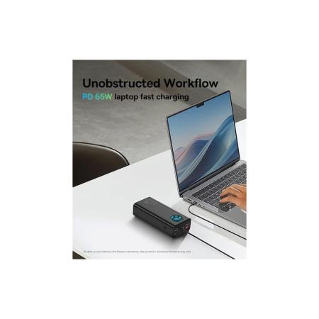 Портативные зарядные устройства Baseus Amblight Digital Display Fast Charge Power Bank 65W 26800mAh (черный) [P10022402113-00]