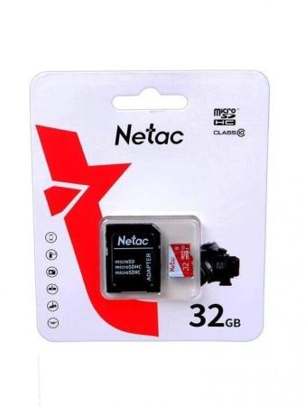 Карты памяти Netac microSDXC NT02P500ECO-032G-R [NT02P500ECO-032G-R]