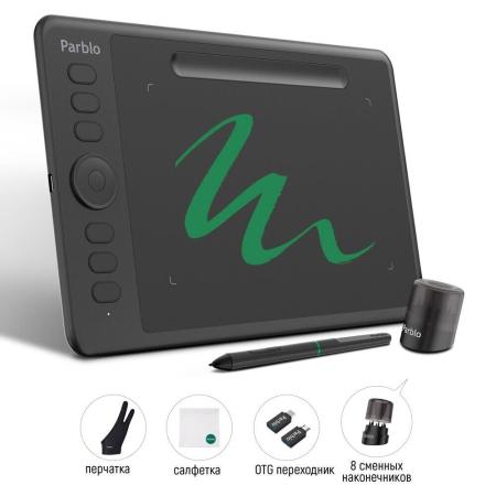 Графические планшеты Parblo Intangbo S (черный)