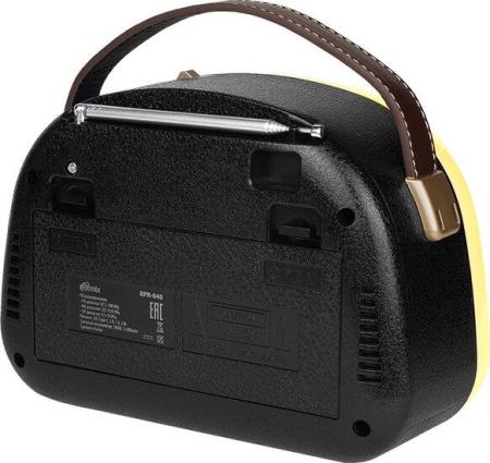 Радиоприемники Ritmix RPR-040 (лимонный)