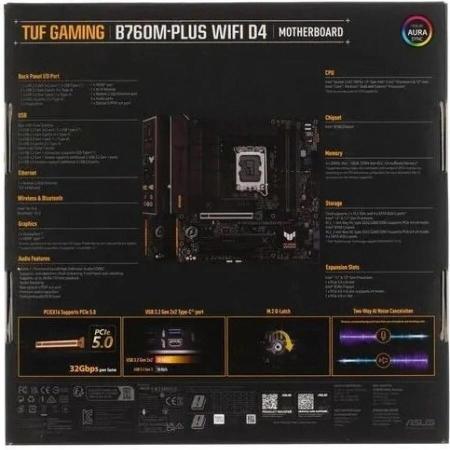 Материнские платы ASUS TUF Gaming B760M-BTF WIFI D4
