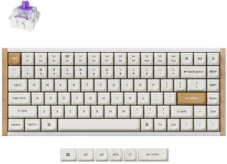 Клавиатуры Keychron K2 HE Special Edition White K2H-Q1 (Nebula Magnetic) [K2H-Q1-RU]