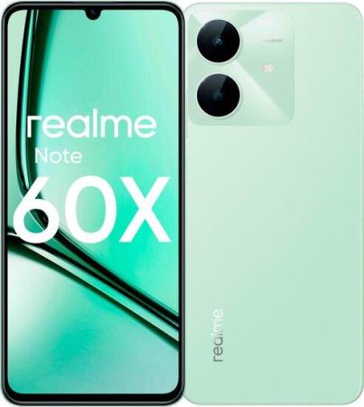 Мобильные телефоны Realme Note 60x RMX3938 3GB/64GB (зеленый)