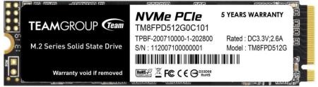 SSD Team MP33 PRO 512GB TM8FPD512G0C101 [TM8FPD512G0C101]