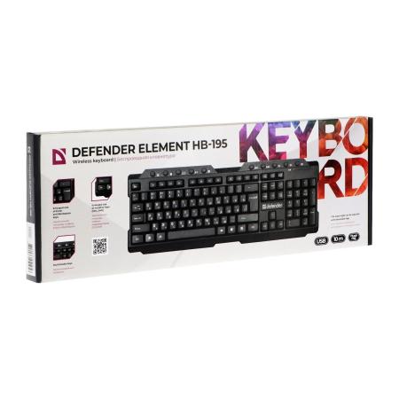 Клавиатуры defender Element HB-195 RU [45195]