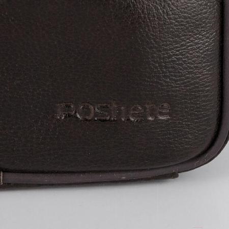 Женские и мужские сумки Poshete 252-8101-DBW (коричневый) [252-8101-DBW]