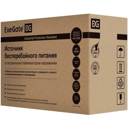 Источники бесперебойного питания ExeGate SpecialPro Smart LLB-2000.LCD.AVR.2SH.RJ.USB EX292632RUS [EX292632RUS]