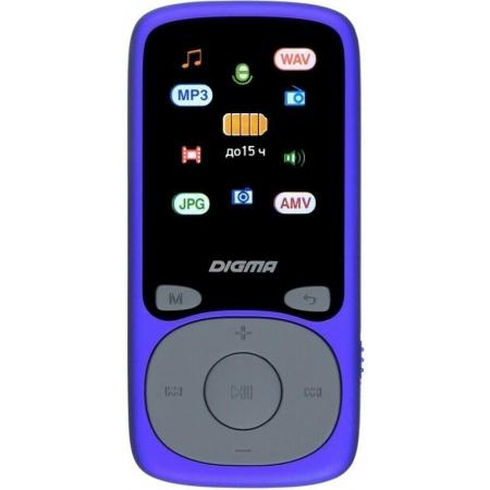 Плееры Digma B4 8GB (синий) [1132600]