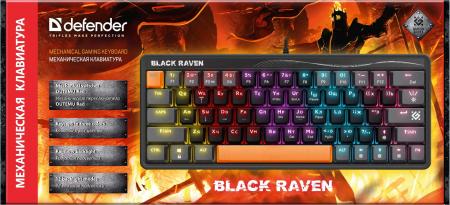 Клавиатуры Defender Black Raven GK-417 45414 [45414]