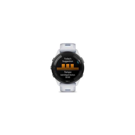 Умные часы и браслеты Garmin Forerunner 265 (белый камень/синий) [010-02810-11]