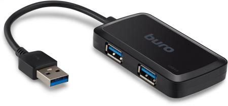 USB-хабы и док-станции Buro BU-HUB4-U3.0-S [389736]