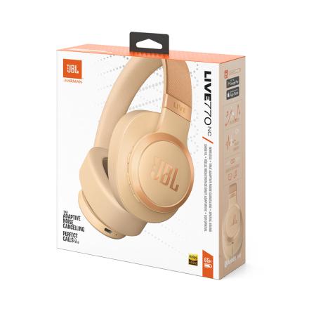Наушники и гарнитуры JBL Live 770NC (бежевый/золотистый) [JBLLIVE770NCSAT]