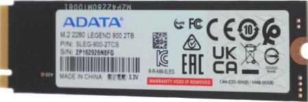 SSD ADATA Legend 900 2TB SLEG-900-2TCS [SLEG-900-2TCS]