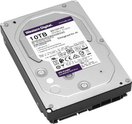Жесткие диски WD Purple 10TB WD102PURZ [WD102PURZ]