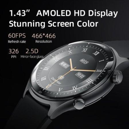 Умные часы и браслеты QCY Watch Active GT (серебристый)