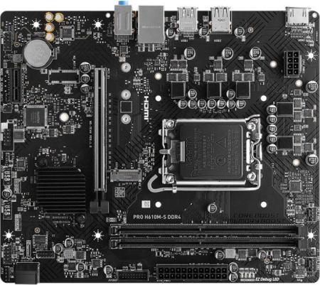 Материнские платы MSI Pro H610M-S DDR4