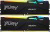 Оперативная память Kingston FURY Beast RGB 2x8ГБ DDR5 5600 МГц KF556C40BBAK2-16 [KF556C40BBAK2-16]