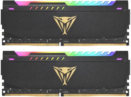 Оперативная память Patriot Viper Steel RGB 2x32GB DDR4 PC4-28800 PVSR464G360C0K [PVSR464G360C0K]
