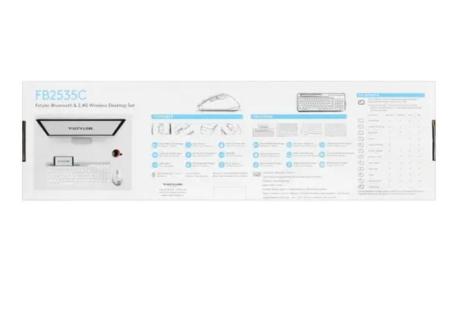Наборы периферии A4Tech Fstyler FB2535C (белый)