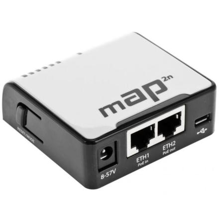 Беспроводные точки доступа и усилители Wi-Fi Mikrotik mAP [RBmAP2nD] [RBmAP2nD]