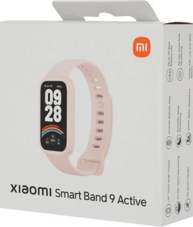 Умные часы и браслеты Xiaomi Smart Band 9 Active M2435B1 (розовый, международная версия) [BHR9917GL]