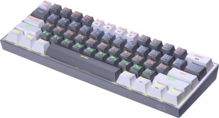 Клавиатуры Redragon Fizz (серый/белый) [70675]