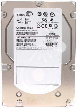 Жесткие диски Seagate Cheetah 15K.7 SAS 300GB (ST3300657SS)