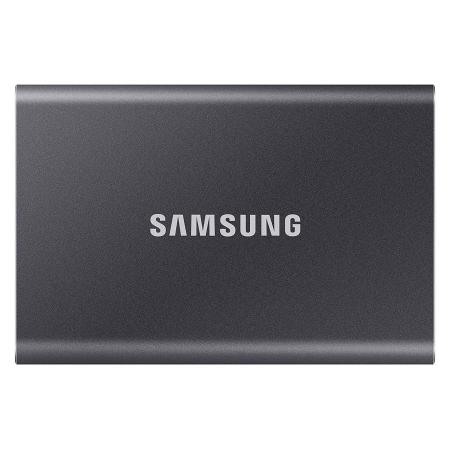 Внешние накопители Samsung T7 2TB (серый) [MU-PC2T0T/WW]
