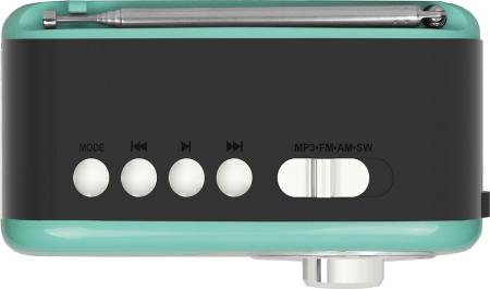 Радиоприемники Ritmix RPR-033 (лазурный)