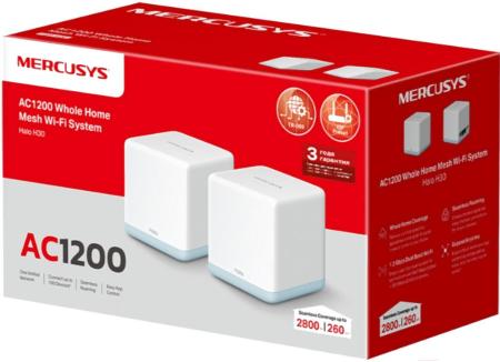Беспроводные маршрутизаторы Mercusys Halo H30 (2 шт) [HALO H30(2-PACK)]