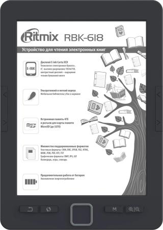 Электронные книги Ritmix RBK-618