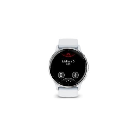 Умные часы и браслеты Garmin Venu 3 (белый, с силиконовым ремешком) [010-02784-00]