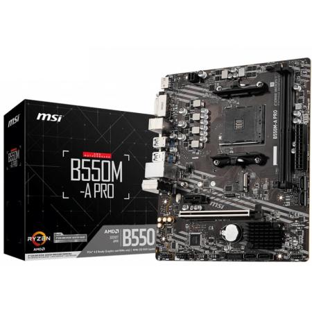 Материнские платы MSI B550M-A Pro