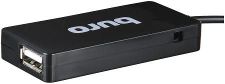 USB-хабы и док-станции Buro BU-HUB4-U2.0-Slim [389734]