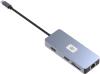 USB-хабы и док-станции Digma DS-810 [DS-810, 2023141, 4630143157079]