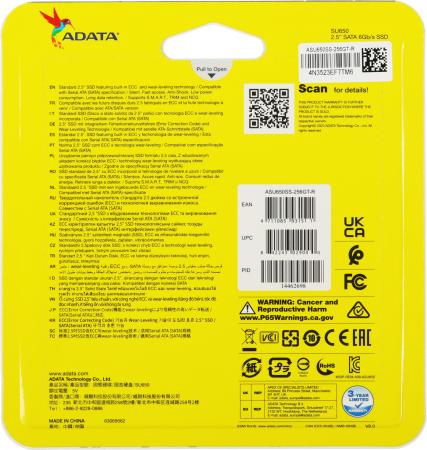 SSD ADATA Ultimate SU650 256GB ASU650SS-256GT-R [ASU650SS-256GT-R]