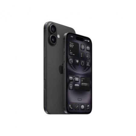 Мобильные телефоны Apple iPhone 16 128GB (черный) [MYE73HN/A]