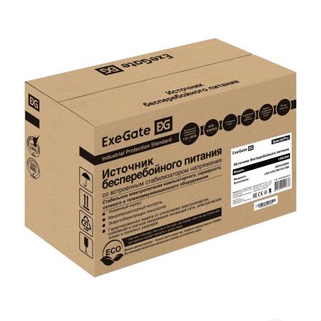 Источники бесперебойного питания ExeGate SpecialPro UNB-800.LED.AVR.EURO [EP285604RUS]