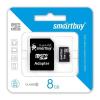 Карты памяти SmartBuy microSDHC (Class 10) 8 Гб + SD адаптер (SB8GBSDCL10-01)