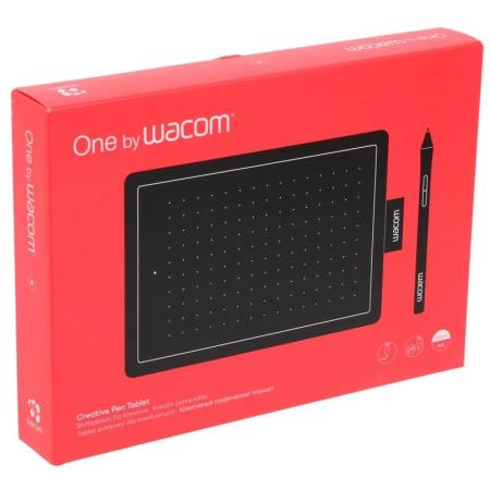 Графические планшеты Wacom One by Wacom CTL-472 (маленький размер) [CTL-472-N]