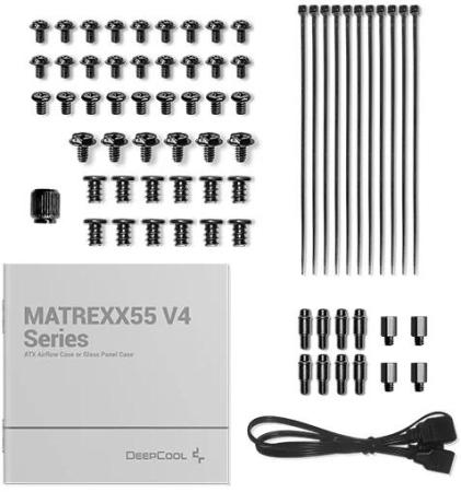 Корпуса DeepCool Matrexx 55 V4 R-MATREXX55-BKADA4-G-4 [R-MATREXX55-BKADA4-G-4]