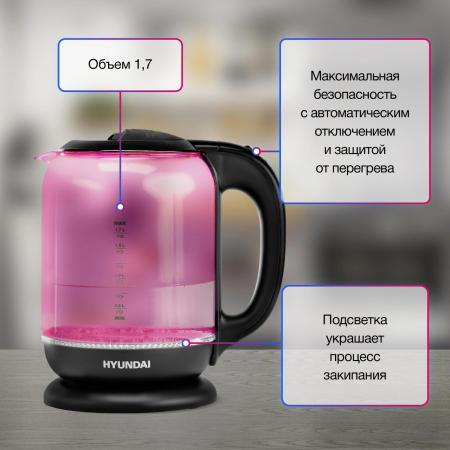 Электрочайники и термопоты Hyundai HYK-G4808 [HYK-G4808, 1623368]