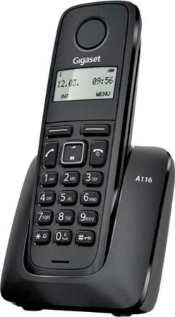 Радиотелефоны DECT Gigaset A116 (черный)