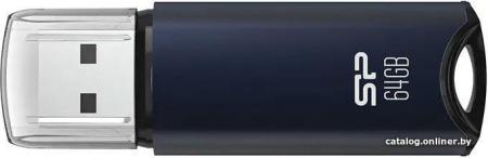 USB Flash Silicon-Power Marvel M02 64GB (синий) [SP064GBUF3M02V1B]