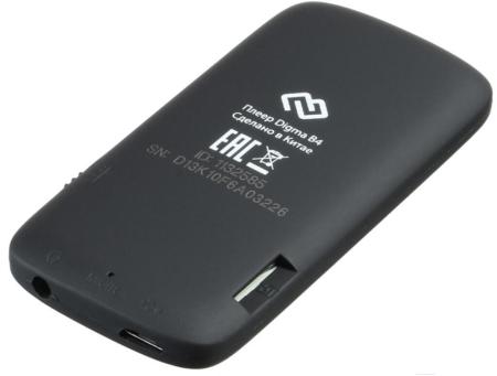 Плееры Digma B4 8GB (черный) [1132585, B4BK]