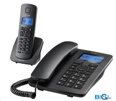 Радиотелефоны DECT Alcatel M350 Combo (черный)