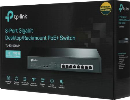 Коммутаторы TP-Link TL-SG1008MP