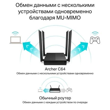 Беспроводные маршрутизаторы TP-Link Archer C64