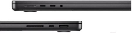 Ноутбуки Apple Macbook Pro 16.2" M3 Max 2023 Z1AF000N1 [Z1AF000N1]