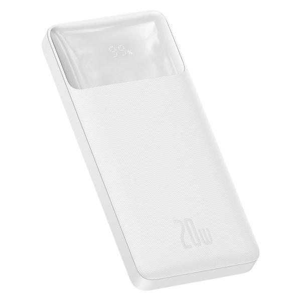 Портативные зарядные устройства Baseus Bipow Fast Charge Power Bank 20W 10000mAh (белый) [PPBD050502]